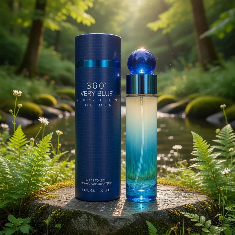 360° Very Blue for Men Eau de Toilette für Herren 100 ml