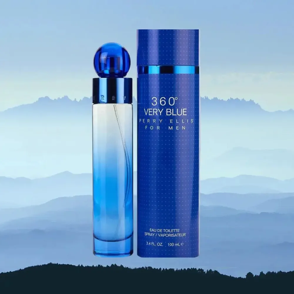 360° Very Blue for Men Eau de Toilette für Herren 100 ml
