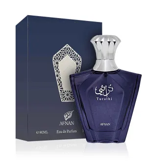 Afnan Turathi Homme Blue Eau de Parfum für Herren 90 ml