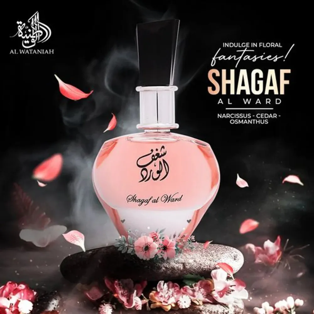 Shagaf Al Ward Eau de Parfum für Damen 100 ml