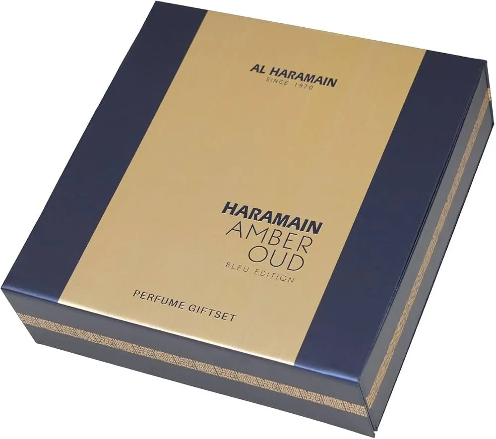 Amber Oud Bleu Edition Geschenkset Unisex Eau de Parfum 75 ml + Eau de Parfum 30 ml + Deospray 200 ml