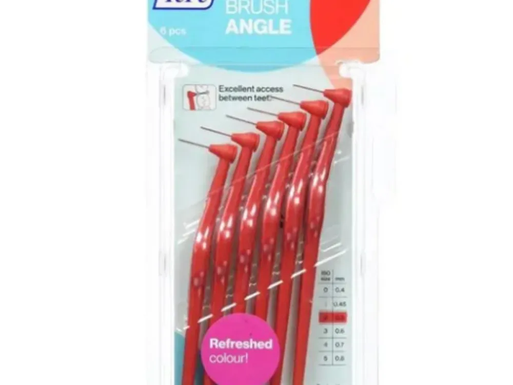Angle Interdentalbürsten 0,5 mm 6 Stück