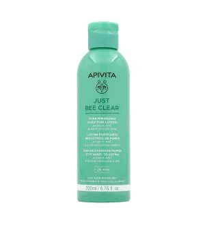 Apivita Just Bee Clear Gesichtswasser gegen vergrößerte Poren und Mitesser