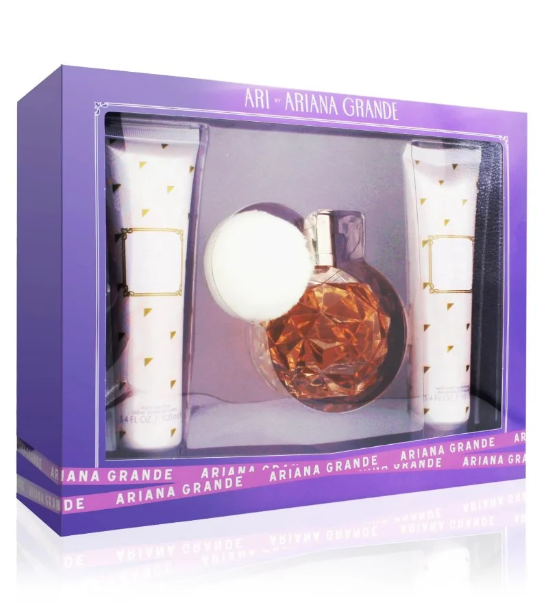 Ari Geschenkset 100 ml + Körperlotion 100 ml + Duschgel Eau de Parfum für Damen