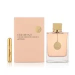 Club de Nuit Woman 250 ml + nachfüllbarer Taschenzerstäuber Eau de Parfum für Damen 5 ml