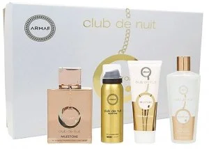 Armaf Club de Nuit Milestone Set – 30 ml Eau de Parfum + Haarparfum 55 ml + Seife 130 g + Körperspray
