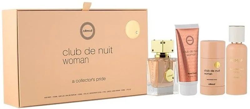 Club de Nuit Woman Set - Eau de Parfum 30 ml + Haarparfum 55 ml + Deostick 75 g + Handcreme 50 ml
