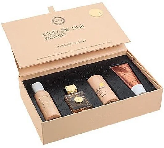 Club de Nuit Woman Set - Eau de Parfum 30 ml + Haarparfum 55 ml + Deostick 75 g + Handcreme 50 ml