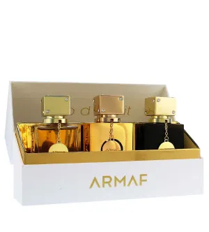 Armaf Club De Nuit Parfum A Collector's Pride Geschenkset für Damen Eau de Parfum Club De Nuit Women 30 ml + Eau de Parfum Club De Nuit Milestone 30 ml + Eau de Parfum Club De Nuit Intense Woman 30 ml