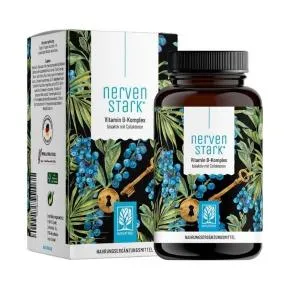 Naturtreu B-Komplex forte für starke Nerven, 120 vegane Kapseln