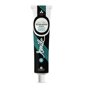Whitening Zahnpasta mit Fluorid (75 ml) - Schwarz - mit Minze und Aktivkohle