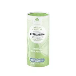 Ben & Anna Sensitive Solid Deodorant (40 g) - Zitrone und Limette - ohne Backpulver