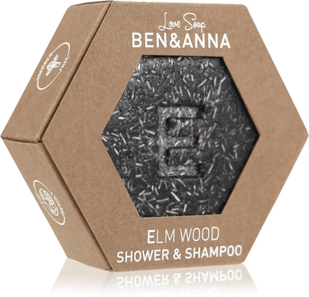 Ben & Anna Pflegendes festes Shampoo für Haar und Körper 2in1 - Magie des Orients (60 g)