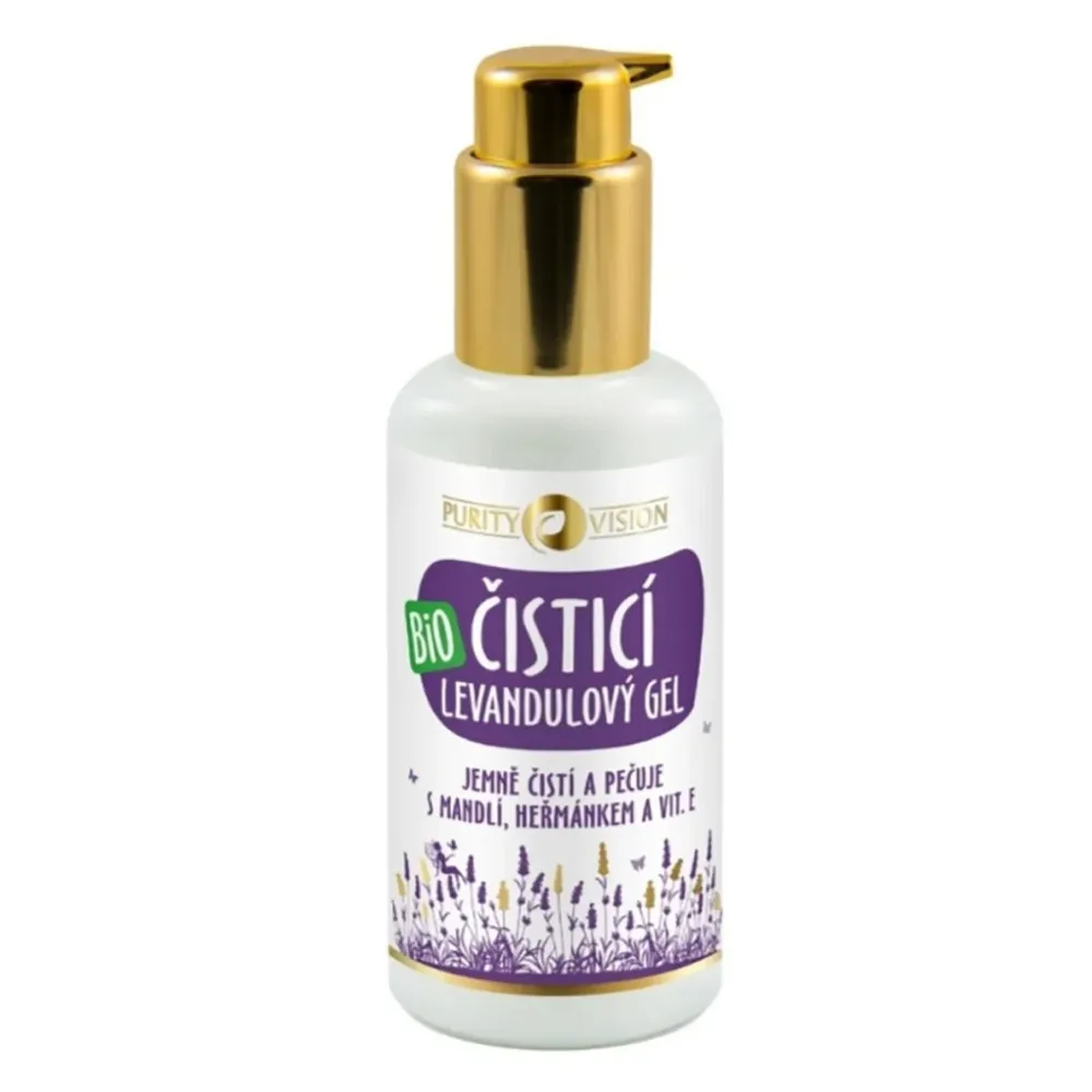 Purity Vision Bio-Lavendel-Reinigungsgel mit Mandel, Kamille und Vit. E 100 ml