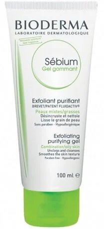 Bioderma Sébium reinigendes Peeling für ölige Haut und Mischhaut