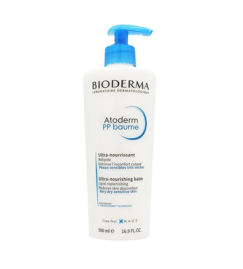 Atoderm PP Baume Ultra-Nourishing Balm feuchtigkeitsspendender Balsam für trockene bis sehr trockene, geschwächte und empfindliche Haut 500 ml