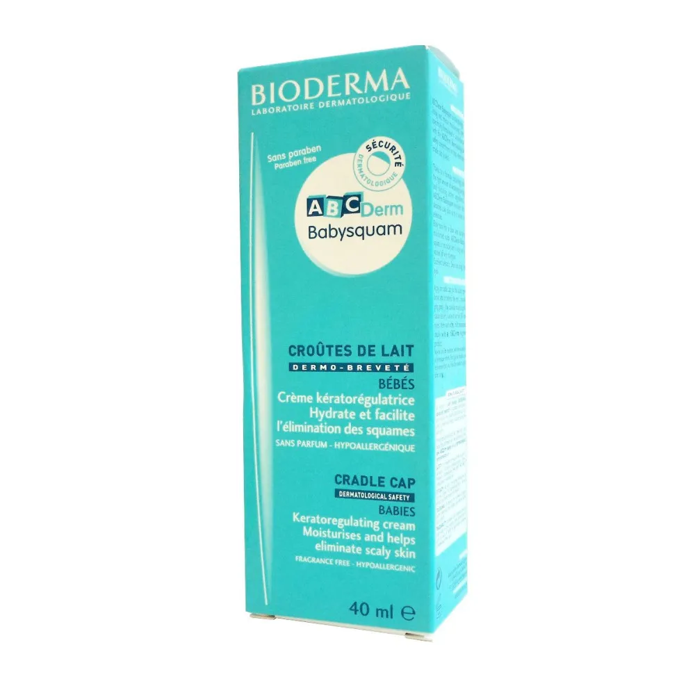 ABCDerm BabySquam Creme gegen Milchschorf für Kinder 40 ml