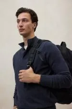 Ecoalf Black Oslo Backpack