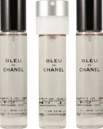 Bleu de Chanel EDP Nachfüllpackung mit Zerstäuber 20 ml + EDP Nachfüllpackung 2 x 20 ml M 60 ml