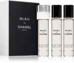 Bleu de Chanel EDT Nachfüllung 2 x 20 ml + EDT Nachfüllung mit Zerstäuber 20 ml M 60 ml