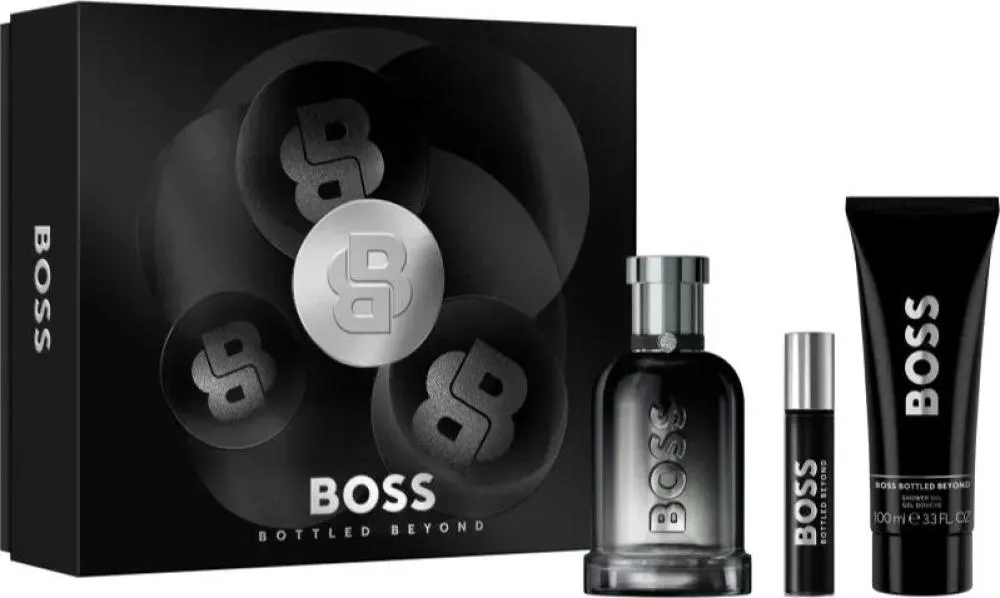 Boss Boss Bottled Beyond Eau de Parfum für Herren 100 ml + EDP Mini 10 ml + Duschgel 100 ml