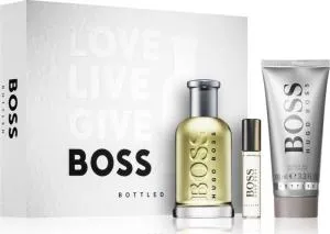 Boss Bottled EDT 100 ml + EDT MINI 10 ml + SG 100 ml M