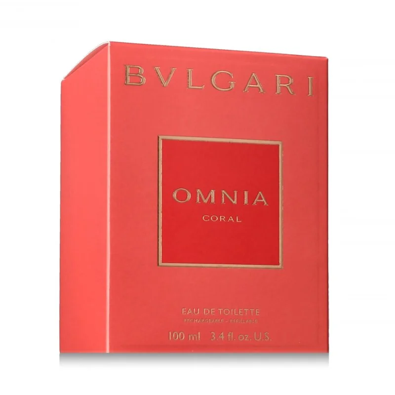 Omnia Coral nachfüllbares Eau de Toilette für Damen 100 ml