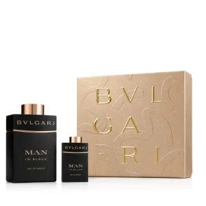Bvlgari Man In Black nachfüllbar 100 ml + EDP Eau de Parfum für Herren