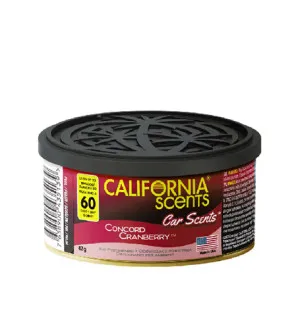California Scents Car Scents Concord Cranberry Duft für das Auto für Männer