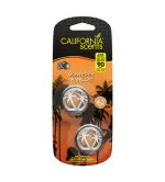 California Scents Mini Diffuser Monterey Vanilla Duft für das Auto 2 x 3 ml