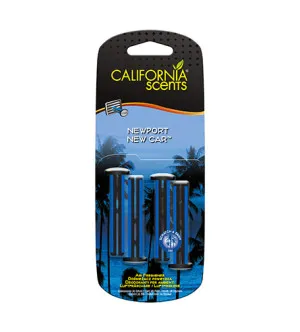 California Scents Vent Stick Newport New Car Duft für Autos 4 Stk.