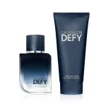 Defy Eau de Parfum EDP 50 ml + Duschgel für Körper und Haare für Herren 100 ml