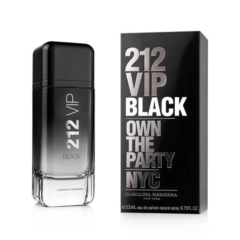 212 VIP Black Eau de Parfum für Herren 200 ml