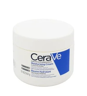 CeraVe Moisturising Cream Feuchtigkeitscreme für trockene bis sehr trockene Haut 340 g