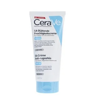 CeraVe SA Smoothing Cream glättende Creme für trockene raue Haut mit unebener Hautstruktur