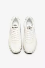 Ecoalf Cervinoalf leather sneakers woman white