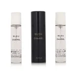 Chanel Bleu de Chanel nachfüllbarer Taschenzerstäuber 20 ml + 2 x Parfum-Nachfüllung für Herren 20 ml