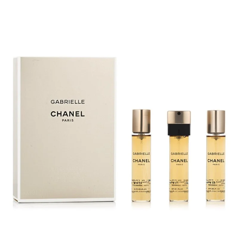 Chanel Gabrielle Eau de Toilette Nachfüllung für den Taschenzerstäuber 3 x 20 ml für Damen