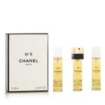 Chanel No 5 Nachfüllung 2 x 20 ml + EDP-Nachfüllung mit Zerstäuber, Eau de Parfum für Damen 20 ml