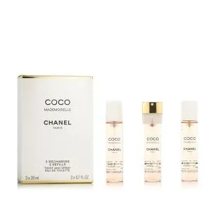 Chanel Coco Mademoiselle EDT Nachfüllpackung 2 x 20 ml + EDT Nachfüllpackung mit Zerstäuber 20 ml W