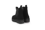 Perky Chelsea Boot Rustikal Schwarz