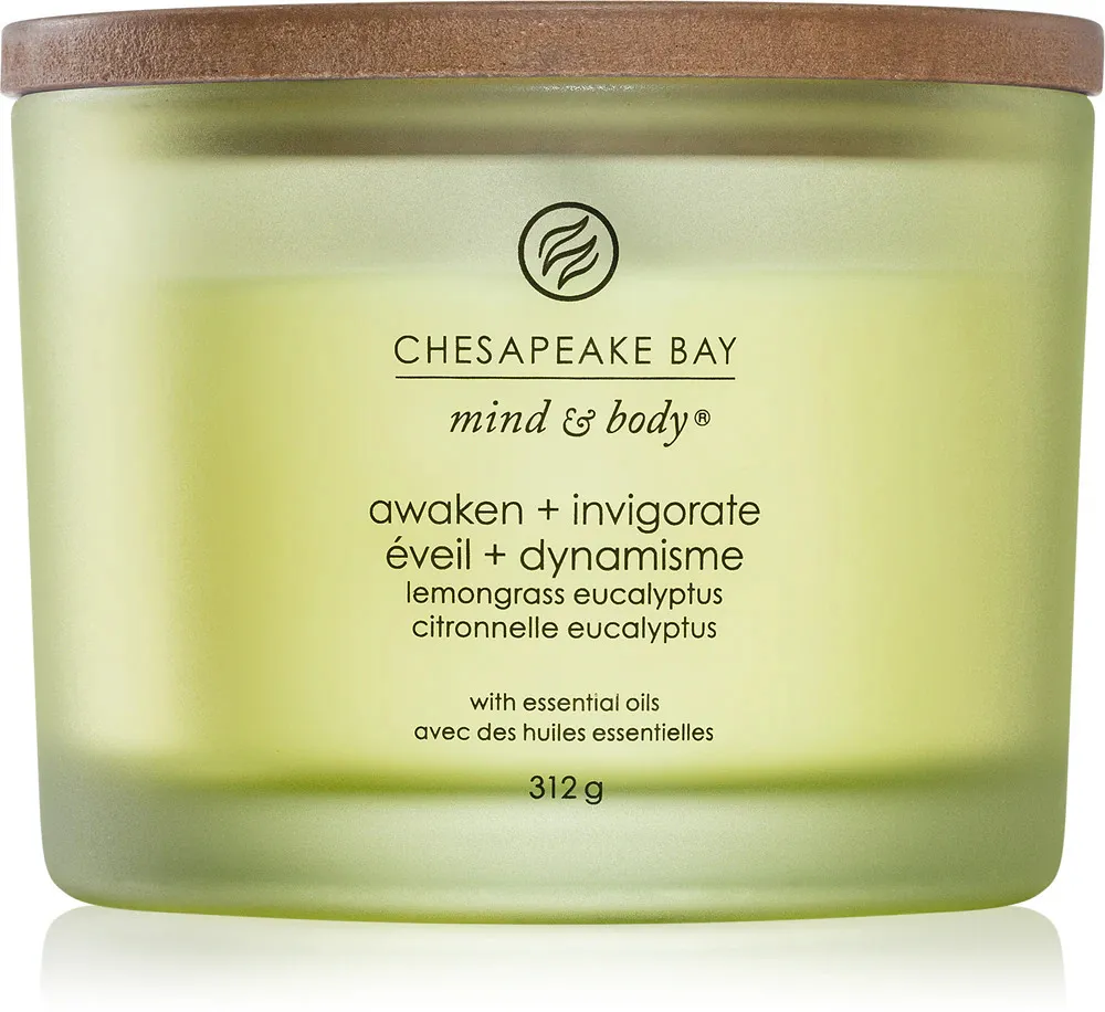 Awaken + Invigorate Duftkerze mit 3 Dochten 312 g