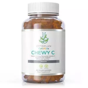 Cytoplan Chewy C Vitamin C für Kinder ab 3 Jahren, 90 Kaubonbons