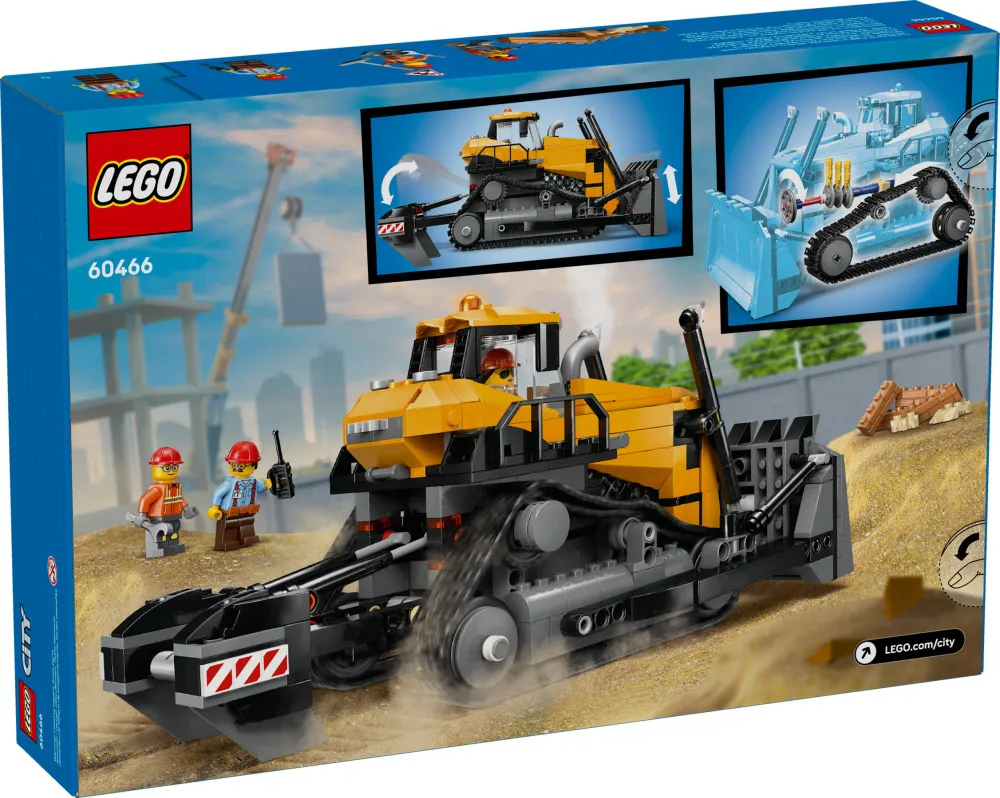 City 60466 Gelber Bulldozer