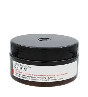 Collistar Attivi Puri Hair Vitamin C aufhellende Maske für coloriertes Haar mit Vitamin C