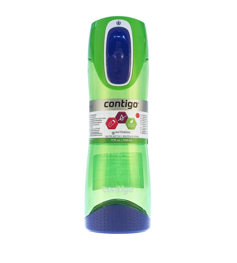 Swish Sportflasche mit intelligentem Verschluss für Kinder Citron 500 ml