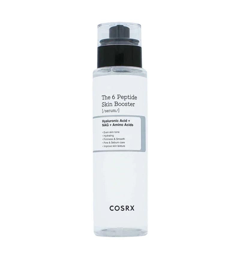 The 6 Peptide Skin Booster Serum Gesichtsserum mit einem Komplex aus 6 Peptiden und Aminosäuren 150 ml