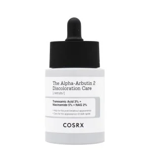 Cosrx The Alpha-Arbutin 2 Pflegeserum gegen Verfärbungen, aufhellendes Serum mit Alpha-Arbutin