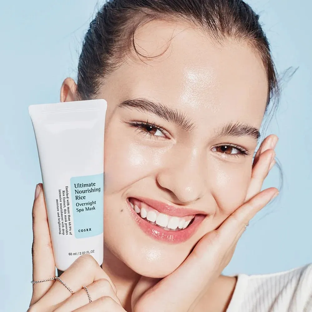 Ultimativ nährende Reis-Übernacht-Spa-Maske nächtliche Reismaske 60 ml