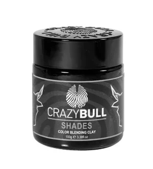 CrazyBull Shades Color Blending farbige mattierende Haarpaste 100 g